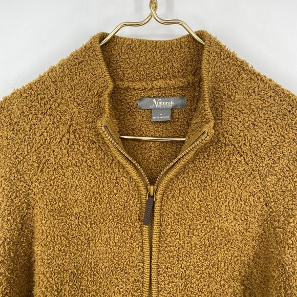 Natural Reflections Tan Sherpa Cardigan - Picture 3 of 7